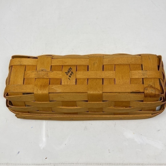 Vintage 1999 Longaberger cracker basket - Picture 6 of 12